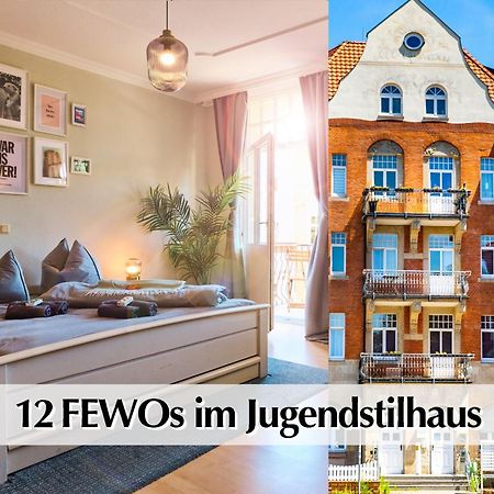 12 Fewos Im Jugendstilhaus Mit Aufzug, Terrasse, Kingsize-Bett, Smart-Tv, Etc Erfurt Exteriér fotografie