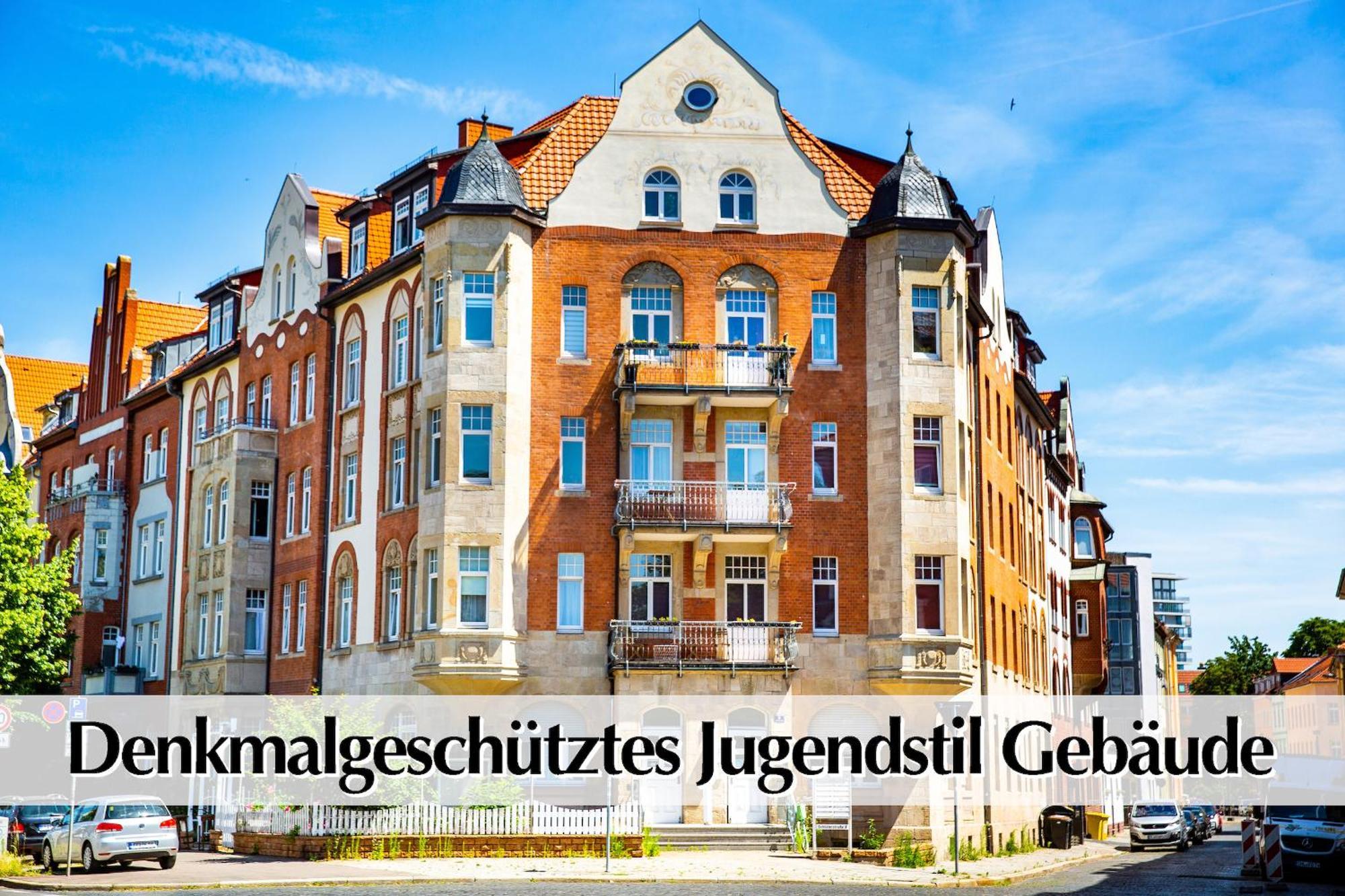 12 Fewos Im Jugendstilhaus Mit Aufzug, Terrasse, Kingsize-Bett, Smart-Tv, Etc Erfurt Exteriér fotografie