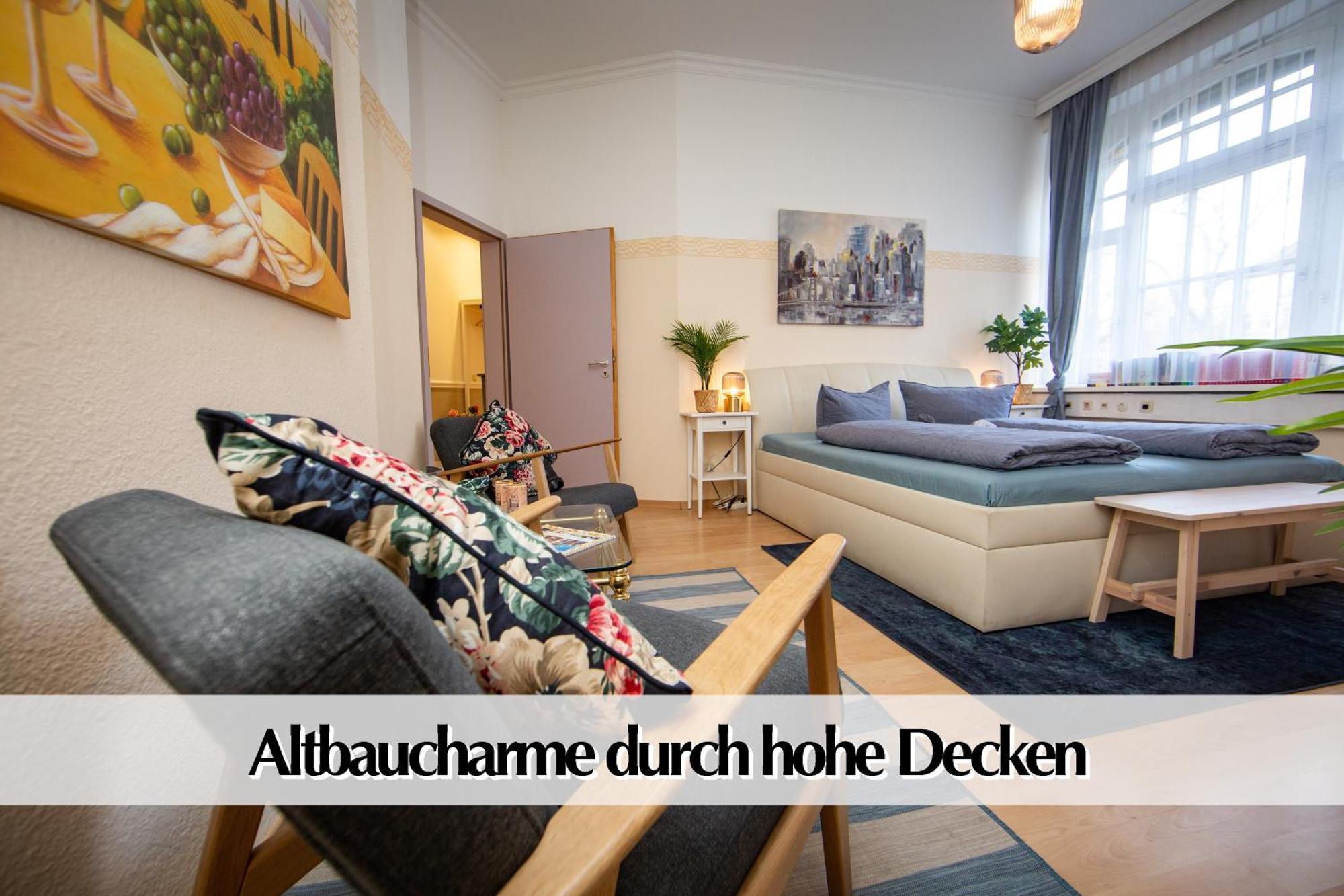 12 Fewos Im Jugendstilhaus Mit Aufzug, Terrasse, Kingsize-Bett, Smart-Tv, Etc Erfurt Exteriér fotografie