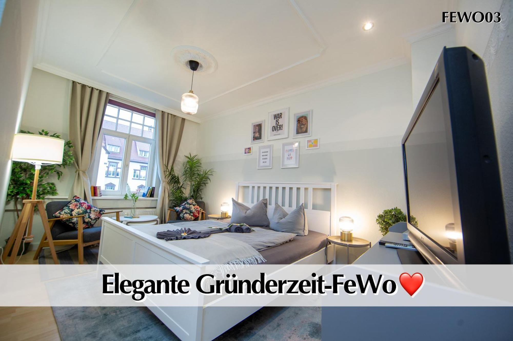 12 Fewos Im Jugendstilhaus Mit Aufzug, Terrasse, Kingsize-Bett, Smart-Tv, Etc Erfurt Exteriér fotografie