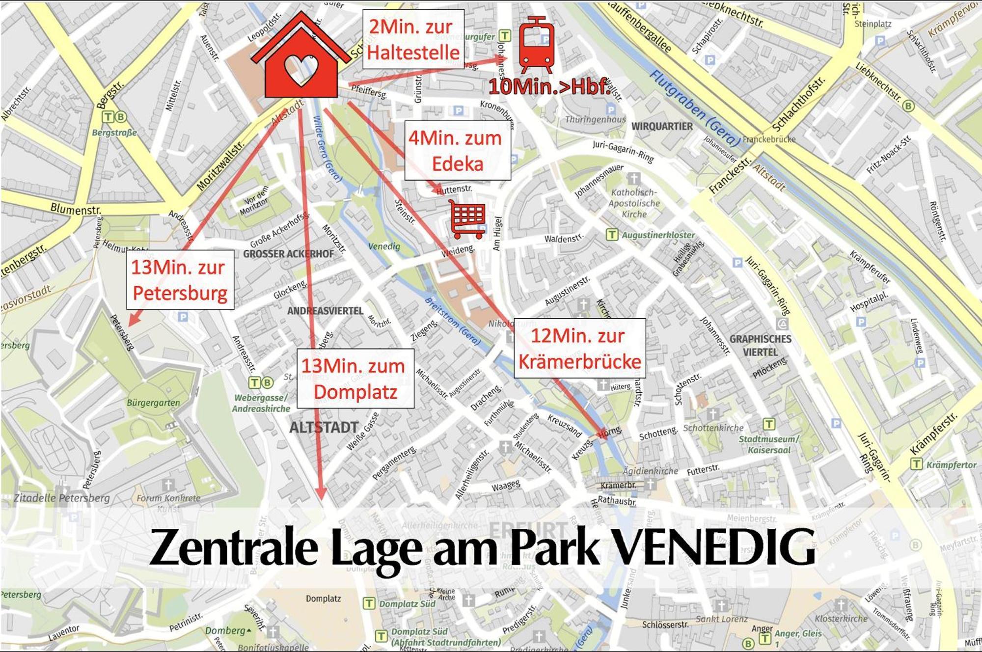 12 Fewos Im Jugendstilhaus Mit Aufzug, Terrasse, Kingsize-Bett, Smart-Tv, Etc Erfurt Exteriér fotografie