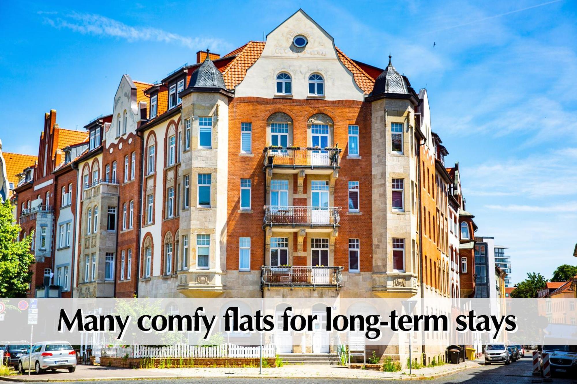 12 Fewos Im Jugendstilhaus Mit Aufzug, Terrasse, Kingsize-Bett, Smart-Tv, Etc Erfurt Pokoj fotografie