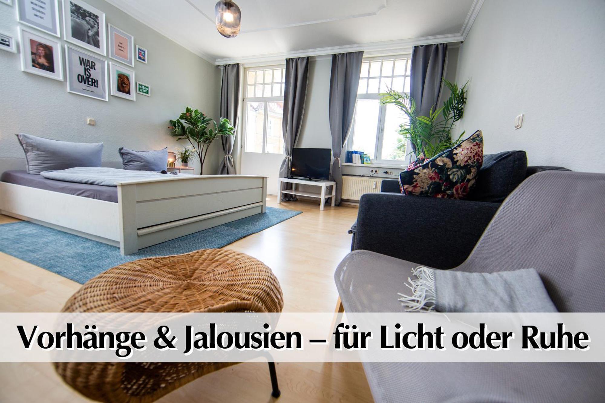 12 Fewos Im Jugendstilhaus Mit Aufzug, Terrasse, Kingsize-Bett, Smart-Tv, Etc Erfurt Pokoj fotografie