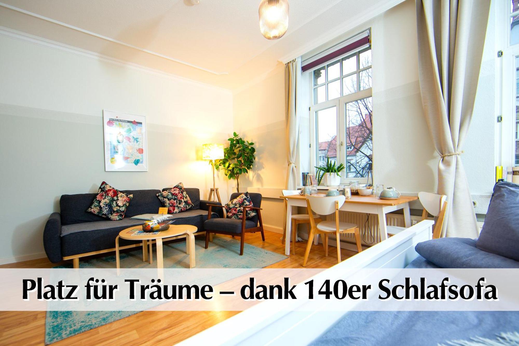 12 Fewos Im Jugendstilhaus Mit Aufzug, Terrasse, Kingsize-Bett, Smart-Tv, Etc Erfurt Pokoj fotografie