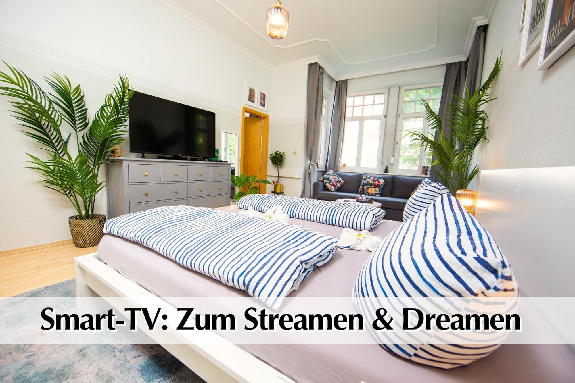 12 Fewos Im Jugendstilhaus Mit Aufzug, Terrasse, Kingsize-Bett, Smart-Tv, Etc Erfurt Pokoj fotografie
